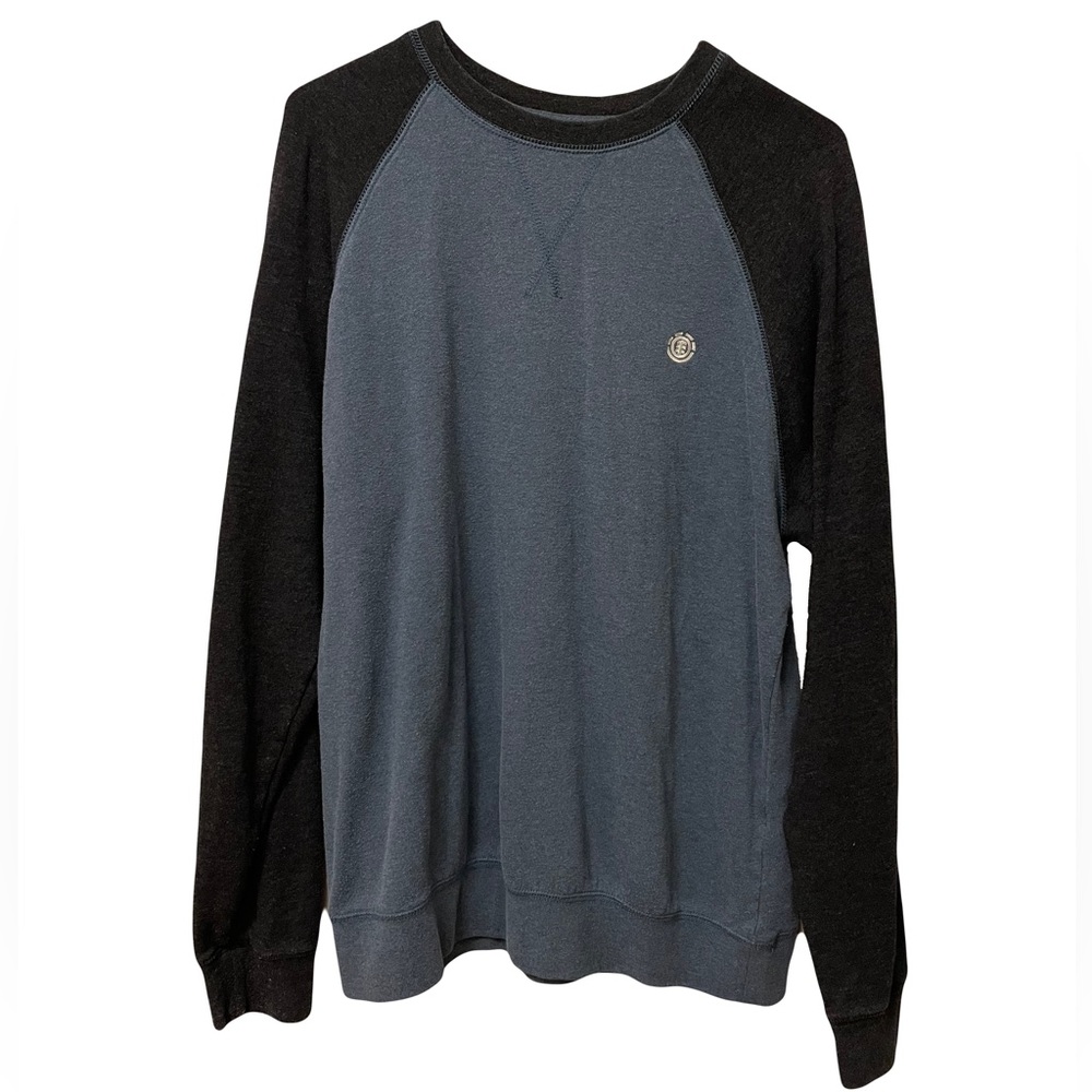 Element men’s size medium blue and grey sweatshirt